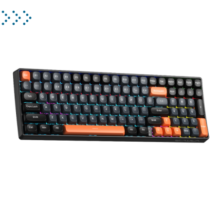 Клавиатуры AULA S100 Black-Gray-Orange Клавиатуры AULA S100 Black-Gray-Orange